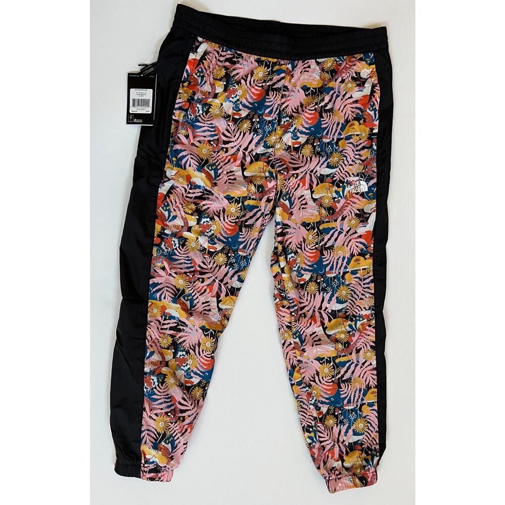 The North Face Woman's Printed Hydrenaline 2000 Windwall Flowers Pants Size XL - Picture 9 of 12